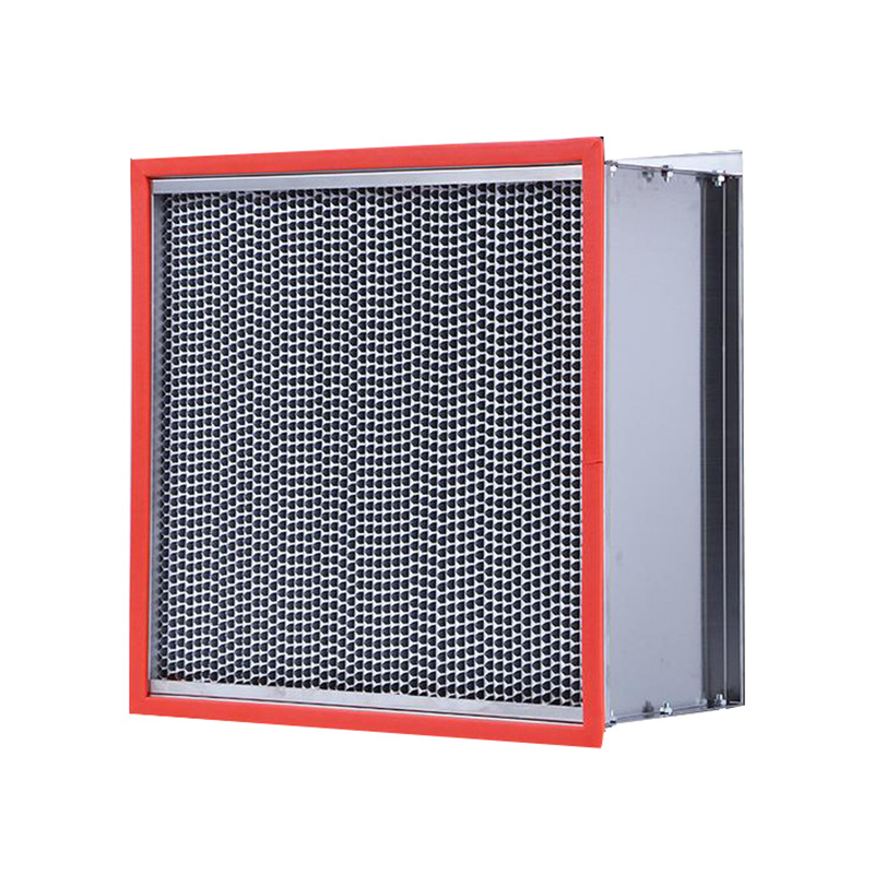 High Efficiency Air Filter With Partition Or Without Partition, High Temperature Resistant